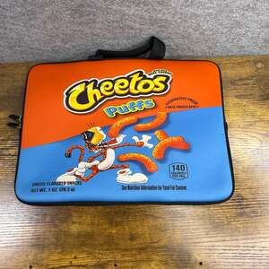 Cheetos Puffs Branded Laptop Sleeve Carrying Case
